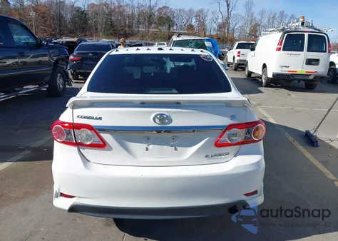 2011 Toyota Corolla S from USA, damaged, VIN 2T1BU4EEXBC608870